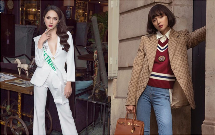 Mấy ai được như Hoa hậu Hương Giang cân đẹp mọi kiểu menswear kén dáng khó nhằn nhất