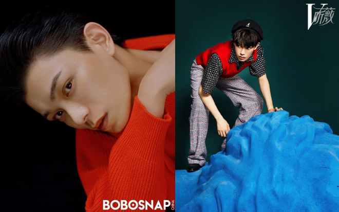 Đinh Vũ Hề trên tạp chí BOBOSNAP và Hân Vi số mới nhất: Điển trai, cool ngầu và thời thượng