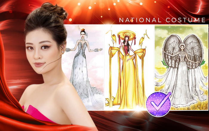 10 National Costume chuẩn xác 'Tuyệt tác đường cong' tôn dáng Khánh Vân thừa sức lọt Top 16