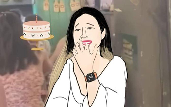 Ăn vụng bánh kem kém duyên, cô gái gây 'bão mạng' bị dân tình 'chế ảnh'