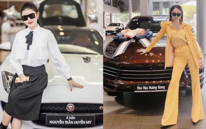 Loạt Hoa hậu mạnh tay tậu xe sang tiền tỷ chứng minh đẳng cấp đại gia giới showbiz