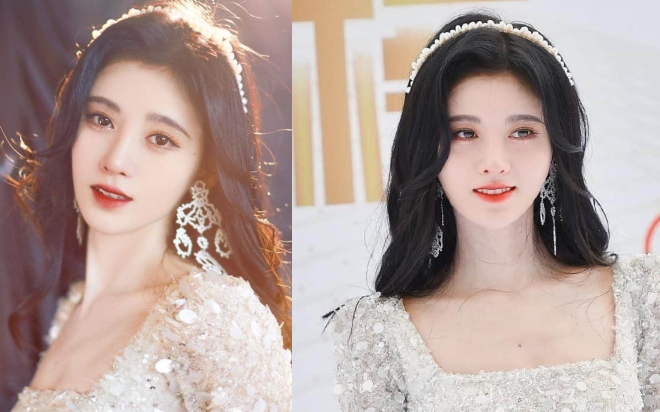 Cúc Tịnh Y hóa công chúa Bạch Tuyết trên thảm đỏ sự kiện Đông Phương Phong Vân Bảng