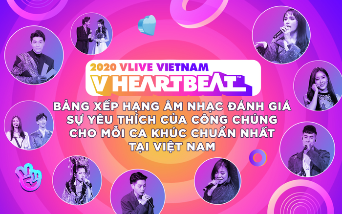 V Heartbeat Rank: Bảng xếp hạng âm nhạc đánh giá sự yêu thích của công chúng cho mỗi ca khúc chuẩn nhất tại Việt Nam?