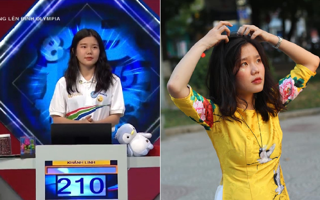Hình ảnh đời thường của nữ sinh Hải Phòng sở hữu gương mặt xinh xắn tại Đường lên đỉnh Olympia khiến CĐM sốt 'rần rần'