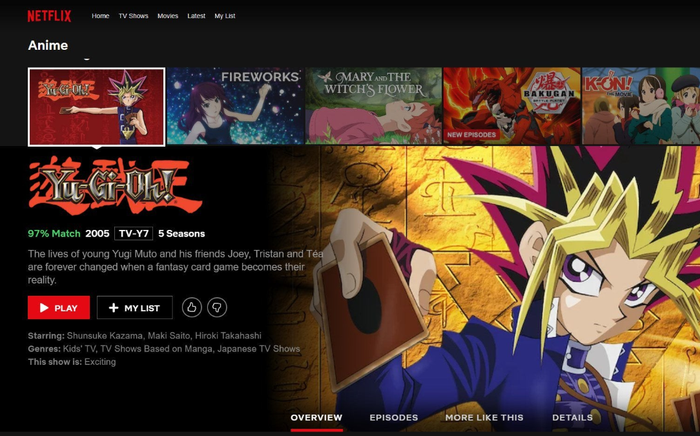 Yu-Gi-Oh! bản gốc sắp xuất hiện trên Netflix