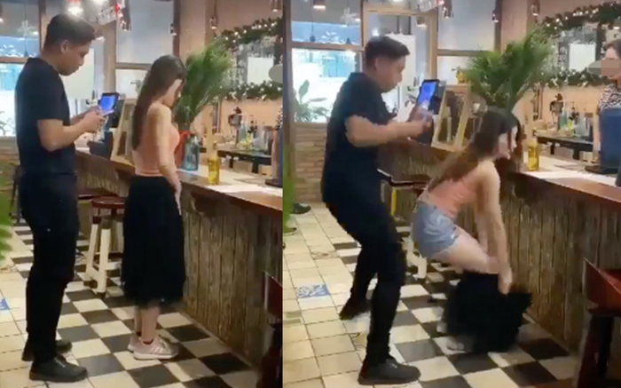 Tìm tiền để thanh toán hoá đơn, cô gái khiến người xung quanh muốn 'rớt tim' vì hành động này