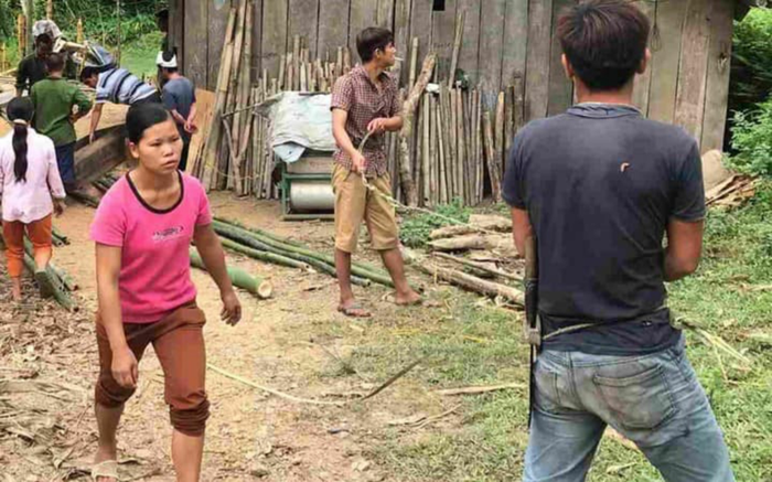 Mâu thuẫn gia đình, chồng dùng dao sát hại vợ rồi lên rừng tự sát