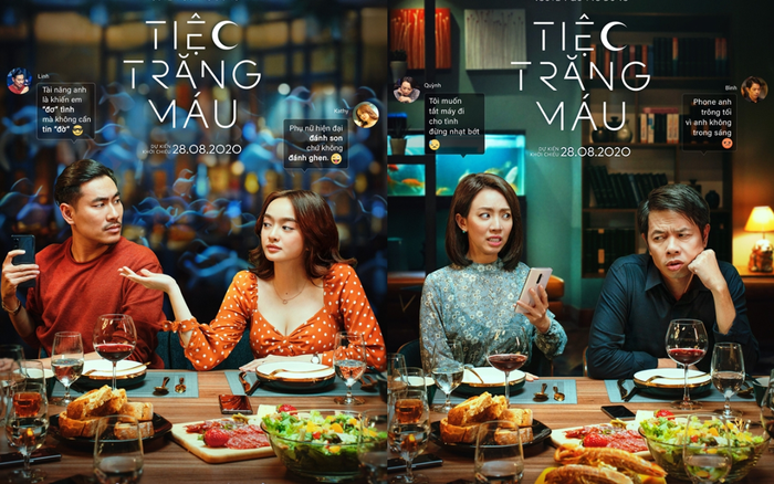 'Tiệc trăng máu': Kaity Nguyễn tuyên bố 'đánh son chứ không đánh ghen', Hồng Ánh muốn 'giữ sắc chứ không giữ chồng'