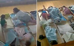 Giáo viên mầm non đánh trẻ tới tấp vì không chịu ngủ trưa