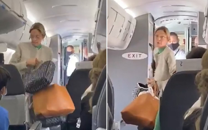 Hành khách không đeo khẩu trang phòng COVID-19 bị đuổi khỏi máy bay, cả khoang vỗ tay 'rần rần'