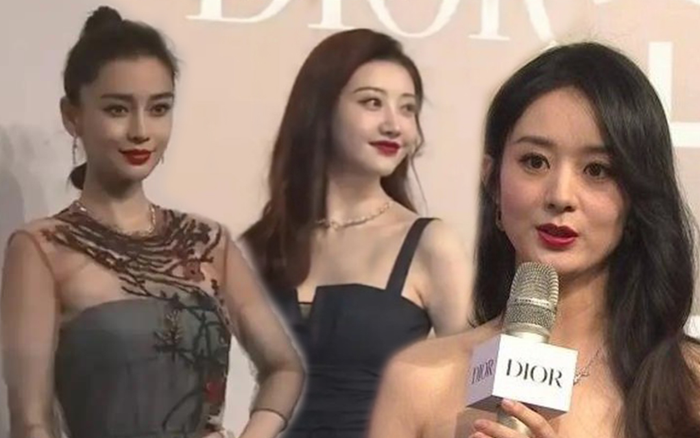 'Nhan sắc thật' không qua photoshop của minh tinh Hoa Ngữ tại event Dior: Cảnh Điềm đích thị là mỹ nhân, Triệu Lệ Dĩnh lộ vẻ già nua