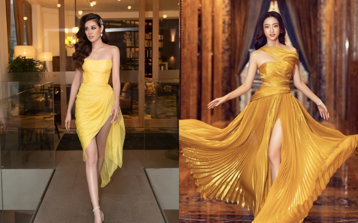 Cùng ưu ái sắc vàng lấp lánh, Hoa hậu Khánh Vân, Lương Thuỳ Linh 'kèn cựa' vị trí đầu bảng sao đẹp