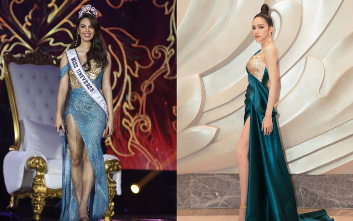 Hoa hậu Việt hóa bản sao Catriona Gray, Ngân Anh bị tẩy chay, Hương Giang thắng đậm cả 2 lần
