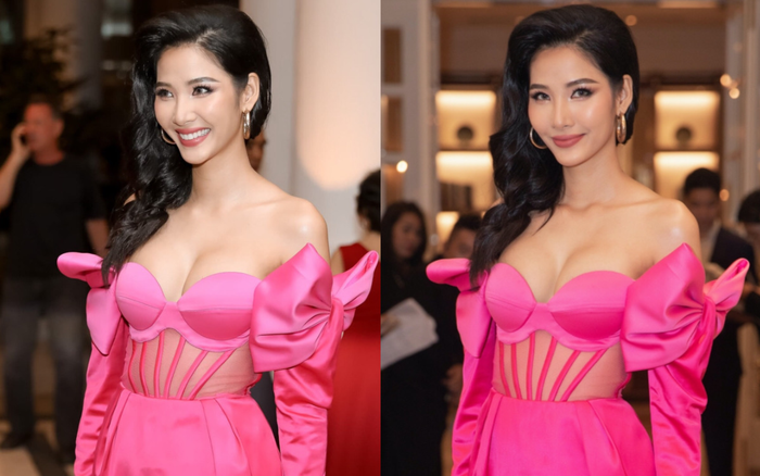 Bị chê mặc lố ở đám cưới Thuý Vân, Á hậu Hoàng Thuỳ: 'Mặc đầm bánh bèo đi ăn cưới cũng gây tranh cãi'