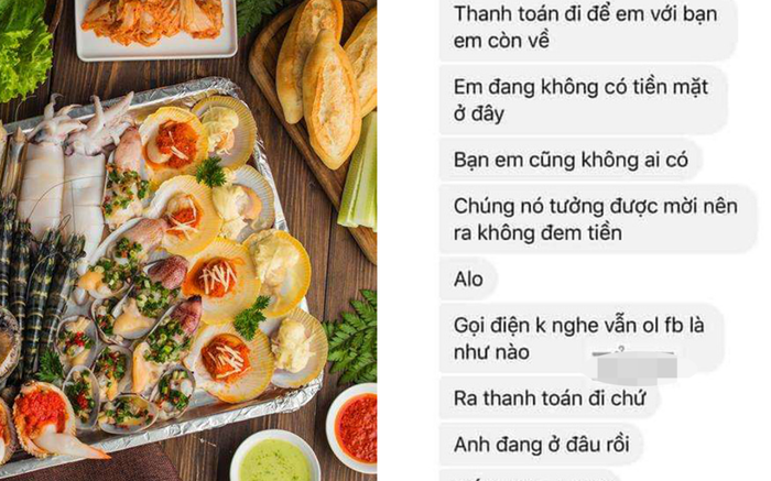 Lần đầu đi ăn cùng bạn gái dắt theo ba cô bạn 'gọi sập menu', anh chàng 'đánh bài chuồn' khiến cư dân mạng tranh cãi gay gắt