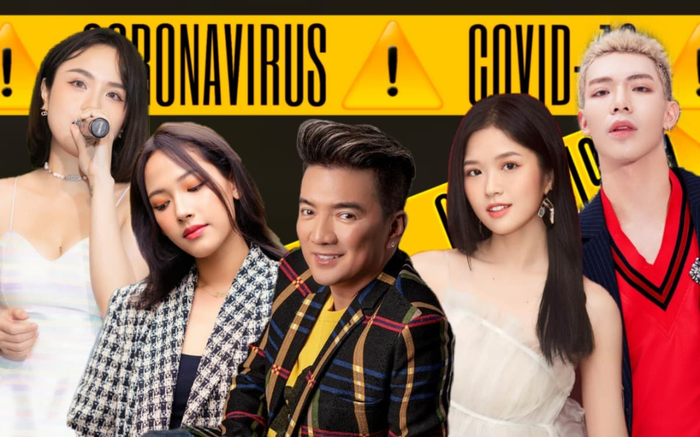 Loạt sao Vpop đồng loạt hoãn show tại Đà Nẵng trước diễn biến khó lường của dịch Covid-19