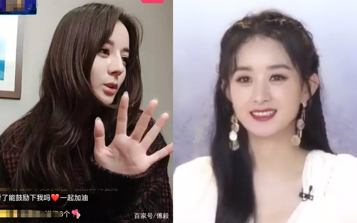 Khi lên sóng livestream: Triệu Lệ Dĩnh được dân mạng khen nữ tính, trông thuận mắt hơn Địch Lệ Nhiệt Ba