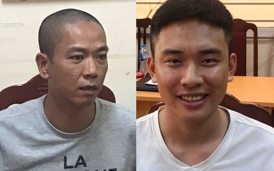 Đã bắt được hai kẻ bịt mặt lao vào cướp Ngân hàng BIDV