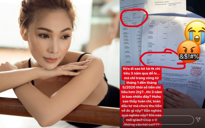 Mặc tình hình kinh tế khó khăn do COVID19, Quỳnh Thư gây choáng khi xài gần 3 tỷ trong 5 tháng