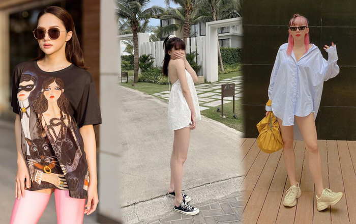 Diện mốt 'quần tàng hình': Lan Khuê, Tóc Tiên sang chảnh vô đối, Võ Hoàng Yến bị soi xét khổ sở