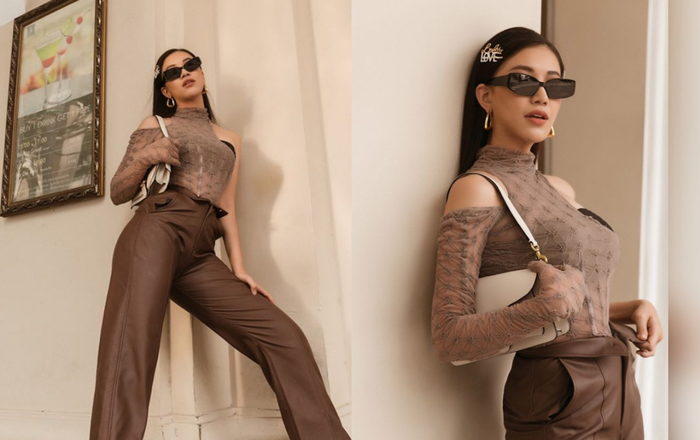 Á hậu Kim Duyên diện áo 'một mất một còn' biến hóa style liên tục khiến fan hoa mắt