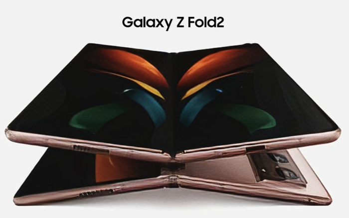 Galaxy Z Fold2 lộ diện rõ nét trước giờ G: Màn hình 'siêu to khổng lồ', 3 camera đặt dọc