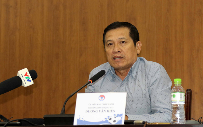 Trưởng ban trọng tài Dương Văn Hiền: 'Nếu có người có tâm làm tốt hơn, tôi sẽ ra đi'