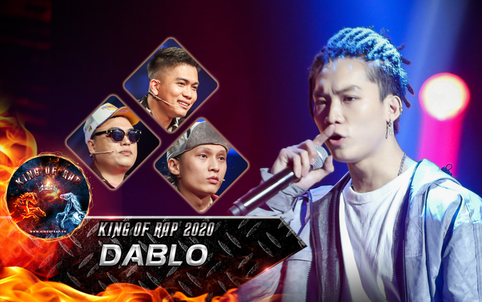 DABLO mở màn King Of Rap cực bùng nổ khiến bộ tứ quyền lực LK - Lil Shady - Datmaniac - BigDaddy phấn khích tột độ