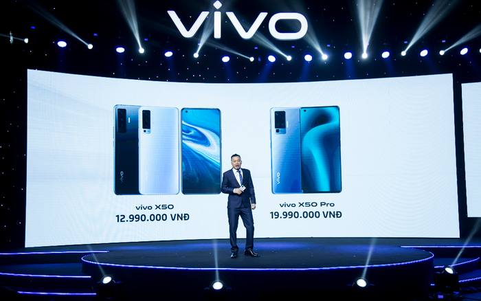 vivo X50 series ra mắt tại VN: Điểm nhấn ở cụm 4 camera sau, có hỗ trợ 5G