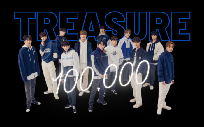 Sau đúng 2 ngày mở đặt trước, 'em trai BlackPink' Treasure cán mốc 100.000 bản album đầu tay