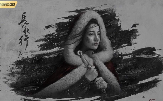 'Trường ca hành' tung trailer cực qui mô, Địch Lệ Nhiệt Ba mặc áo giáp anh dũng chiến đấu như nữ hán tử