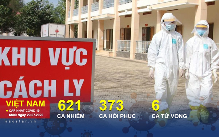 Việt Nam ghi nhận ca nhiễm COVID-19 thứ 621 ở Quãng Ngãi, bệnh nhân chăm sóc người ốm tại Bệnh viện Đà Nẵng