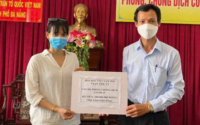 Hoa hậu Tiểu Vy góp 200 triệu đồng ủng hộ Đà Nẵng - Quảng Nam chống dịch COVID-19