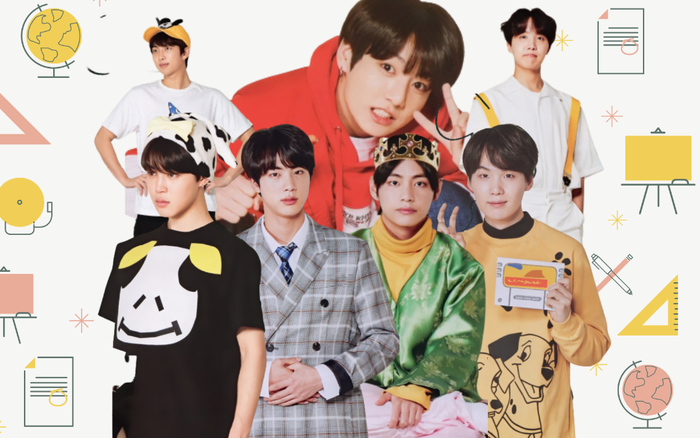 BTS siêu dễ thương trong loạt ảnh hóa thân thành phiên bản 'bé xíu'