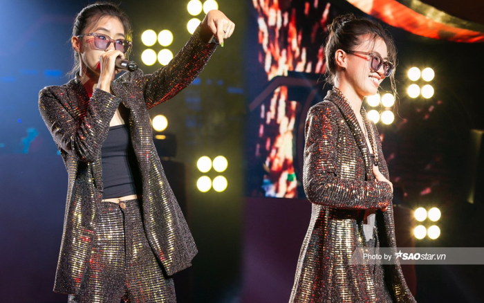 King Of Rap: Rapper Pháo 'chói mắt' với thời trang Disco lấp lánh trên sân khấu