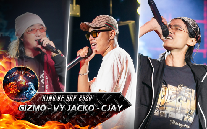 Gizmo - CJay - Vy Jacko trình diễn 'hừng hực khí thế' quyết giành dây chuyền vàng King Of Rap