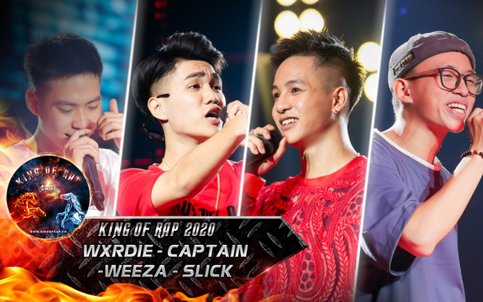 Wxrdie - Weeza - Slick - Captain giành dây chuyền vàng King Of Rap với lyric cá tính, chất nhạc gây bùng nổ