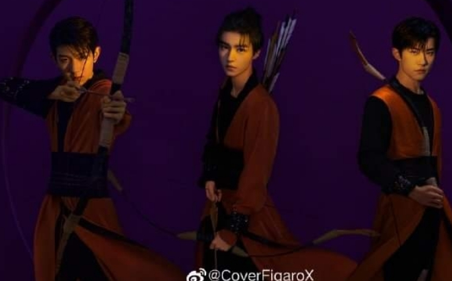 TFBOYS tung poter Vol.2 theo phong cách võ hiệp: Vương Tuấn Khải như con sói đầu đàn, hai thành viên còn lại hơi nhạt nhòa