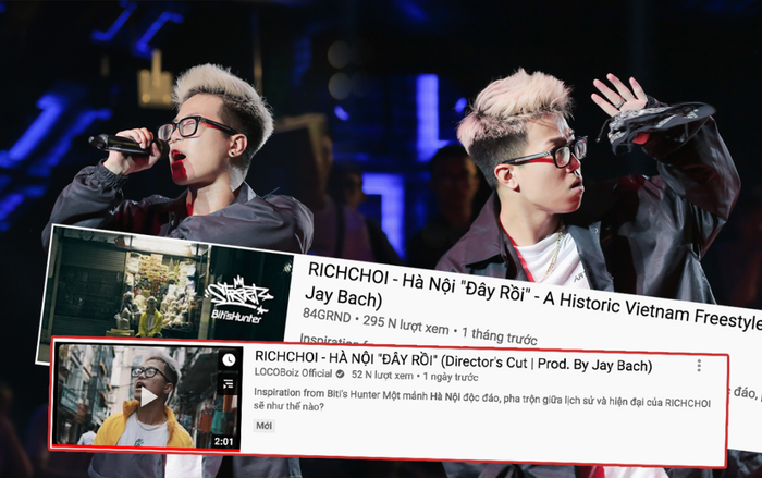 Xôn xao chuyện tiết mục của RichChoi trong tập 2 King of Rap bị cắt khỏi clip chiếu YouTube