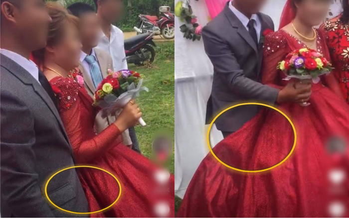 Chú rể nhất định núp váy cô dâu, hóa ra là vì chuyện khó nói này
