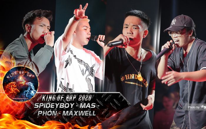Đổ bộ sàn đấu King Of Rap, Spideyboy - Mas - Phởn - Maxwell quyết tranh giải 1 tỷ