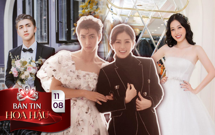 'Cô dâu' Bình An dịu dàng e ấp cạnh 'chú rể' Phương Nga lịch lãm, fan giục cưới vì quá đẹp đôi