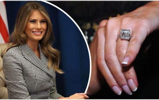 Vì sao nhẫn đính hôn 3 triệu USD 'thất sủng' trong bộ sưu tập của bà Melania?