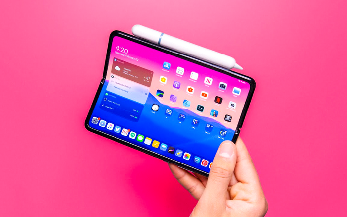 iPad màn hình gập với nhiều công nghệ độc đáo sẽ được Apple ra mắt vào 2023