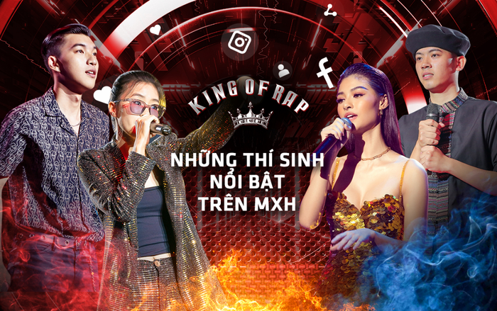 Loạt thí sinh King of Rap phủ sóng khắp mạng xã hội: HIEUTHUHAI có phải hot nhất?