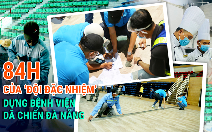 Chuyện chưa kể về 'đội đặc nhiệm' dựng BV dã chiến: Từ những nụ cười ở các khu du lịch đến tiếng thở phào giữa tâm dịch Đà Nẵng