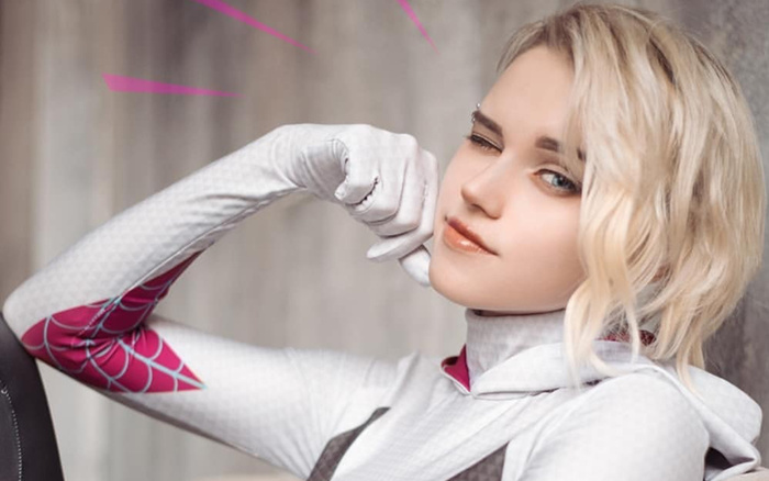 Chiêm ngưỡng bộ ảnh cosplay Spider-Gwen xuất thần của Shirogane-sama