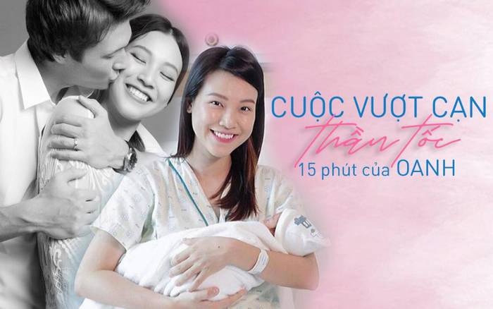 Hoàng Oanh công khai quý tử đầu lòng, chia sẻ về cuộc vượt cạn 15 phút