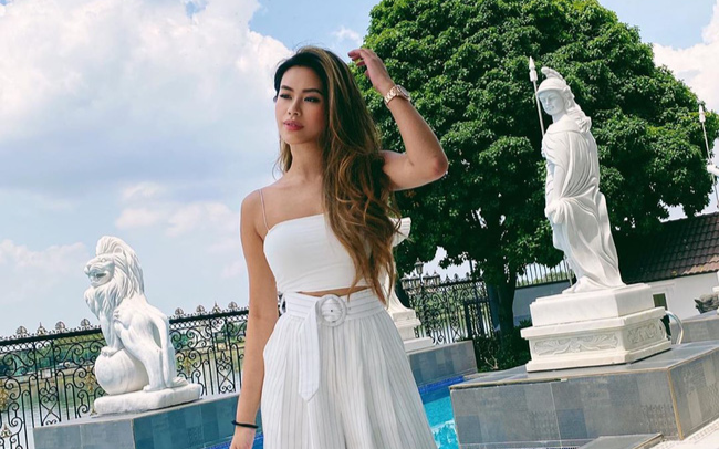 Tạo dáng trước hồ bơi sang chảnh, rich kid Tiên Nguyễn bất ngờ bị dân mạng soi ngoại hình khác hẳn