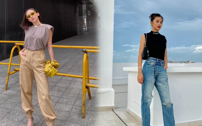 Hoa hậu Tiểu Vy, Tóc Tiên lên đồ 'chất ngất' với áo tank top vào những ngày cuối hè